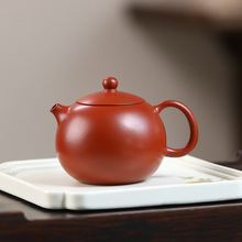 宜兴紫砂壶西施壶 源头批发原矿朱泥手工茶壶河豚西施190ml代发