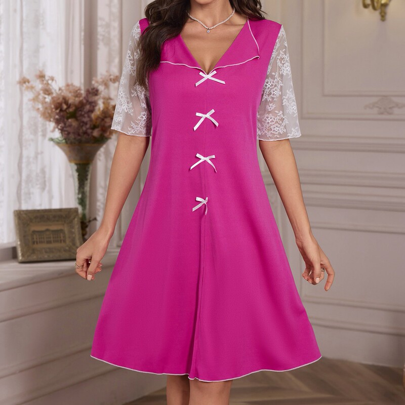Amazon New Lingerie Sexy Milk Silk Sling dress Clothing Backless Women Sexy Home Nightdress