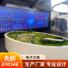 数字沙盘 全息投影城市规划互动智能沙盘 展厅多媒体楼盘电子沙盘