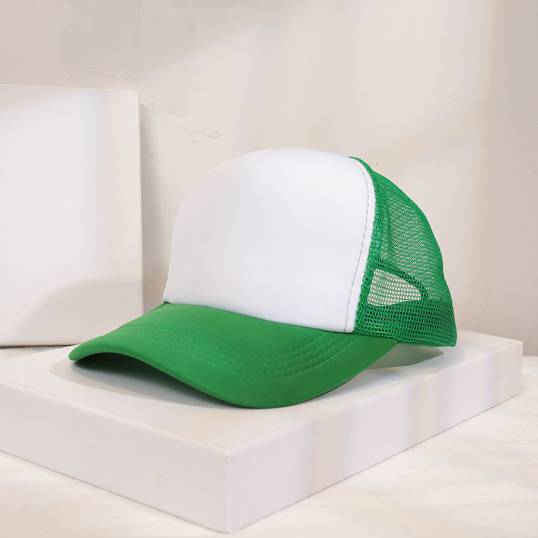 Top verde esmeralda-blanco