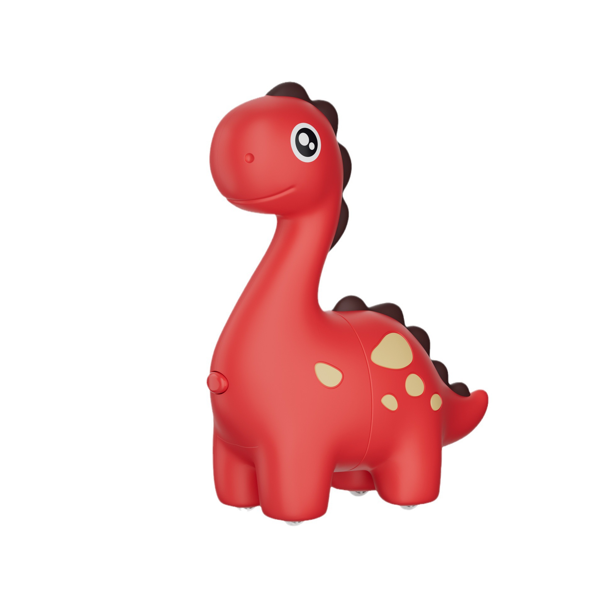 Transfronterizos niños tubo telescópico dinosaurios larga fuerza dragón manguera inercia deslizamiento impacto de deformación descompresión juguetes de dibujos animados