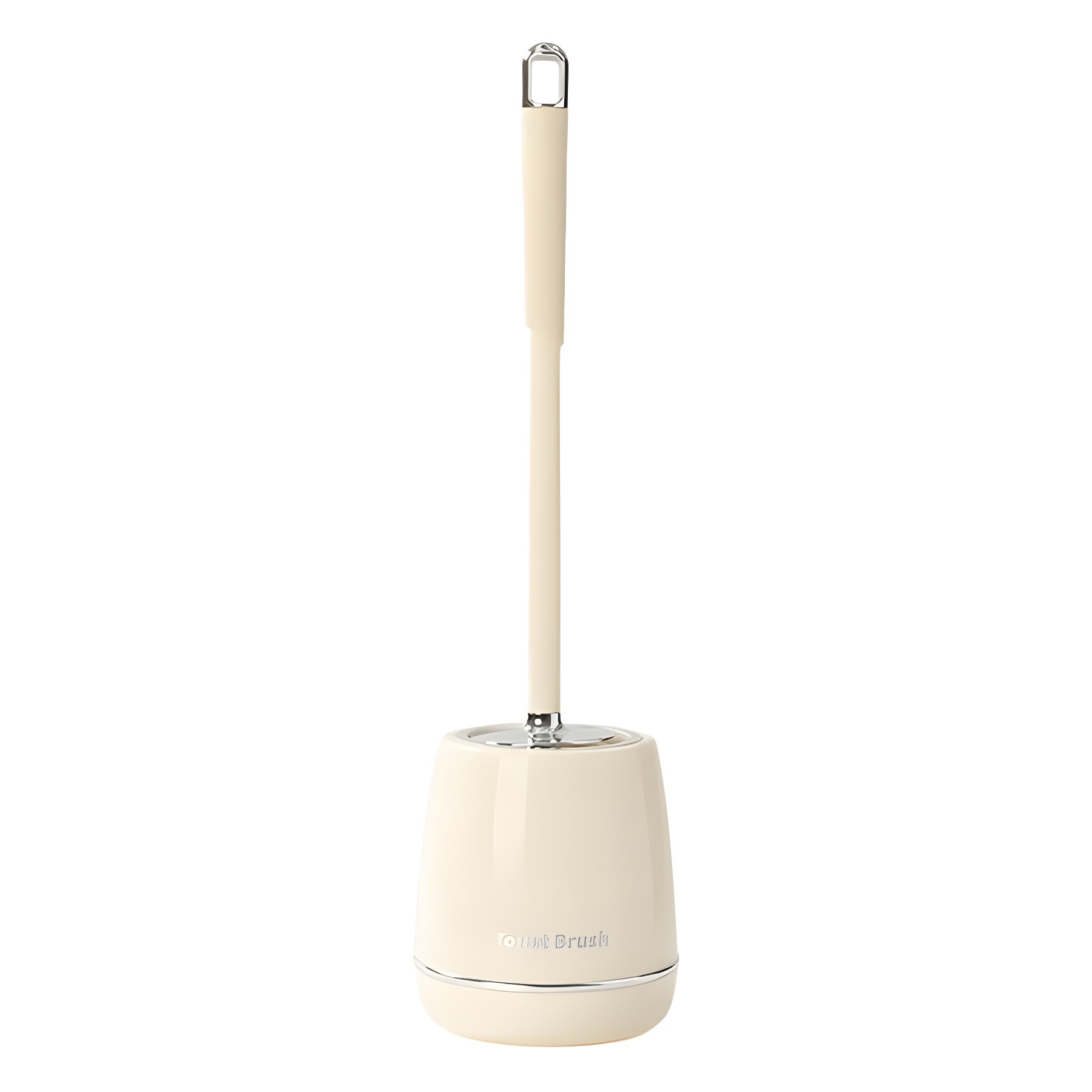 with Base, Extended Handle, Round Head, Drilling Required, No Dead Angle Cleaning, Bathroom Toilet Brush_voghion.com