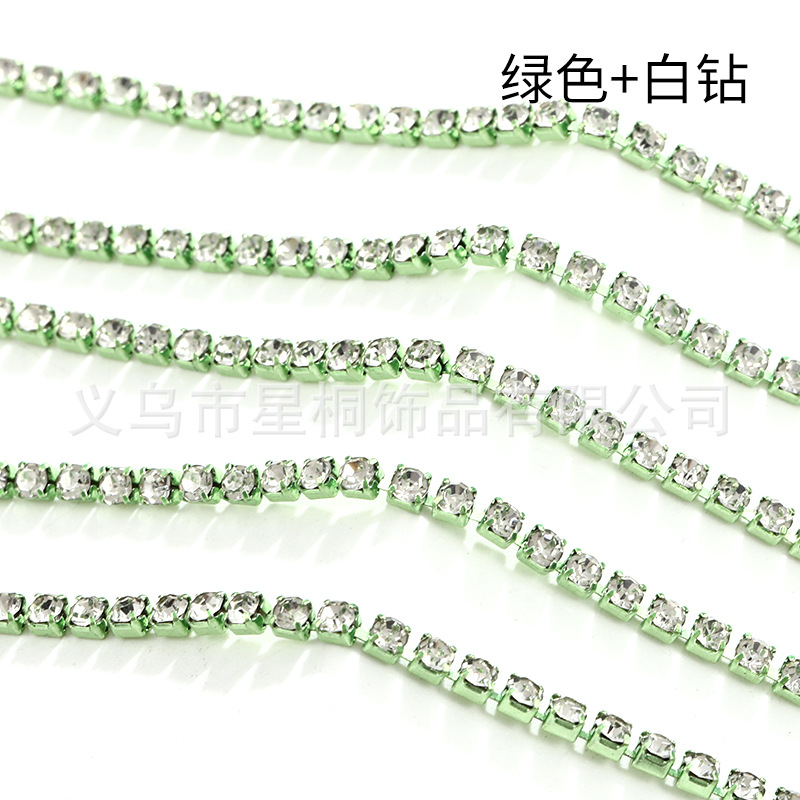 Green + White Diamond