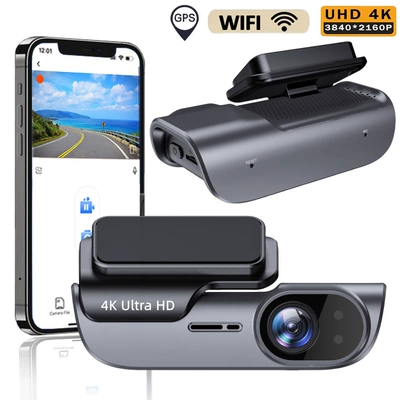2026 New Product Cross-Border High-Definition 4K Car Dashcam Front and Rear Camera Dashcam Vehicle Recorder (Driving recorder)