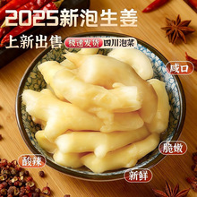 四川老坛泡姜酸姜下饭菜调味配粥咸菜佐餐酱腌菜新繁泡菜嫩姜批发