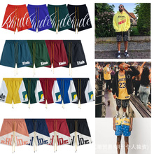 26FW��ʽ���� RHUDE ��ĸ LOGO�Ứ������֯ë����Ů���п��ɶ̿�