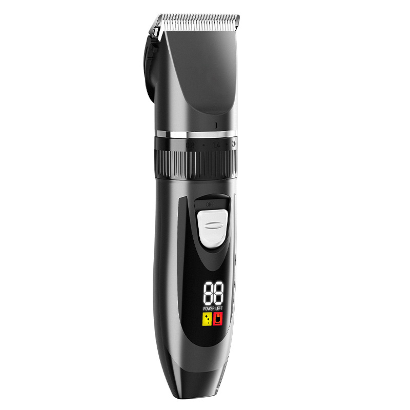 Cortadora de Pelo Eléctrica Digital Transfronteriza, Recargable, Herramienta Mágica para Auto-corte, Afeitadora Eléctrica