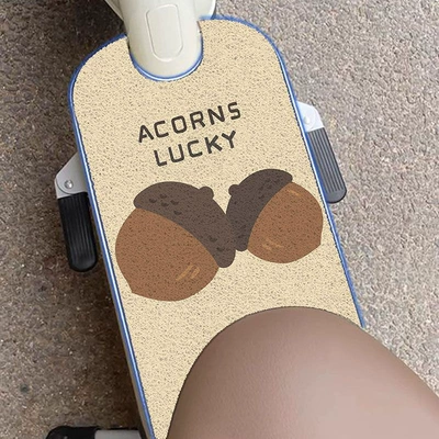 Cute cartoon simple and fresh silk – Universal Foot Pad
