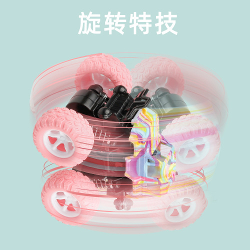 Cross-border children's boy toy car four-wheel drift off-road truck dump stunt car model hot sale at roadside stalls