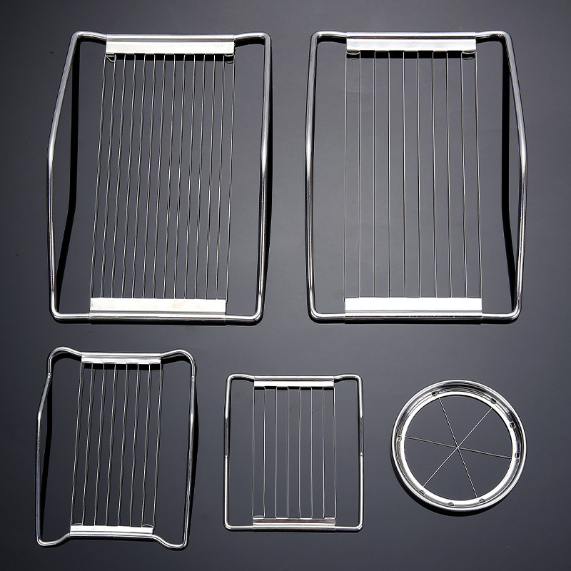 现货批发不锈钢切蛋器配件鸡蛋切片器切线框松花蛋分切工具线框