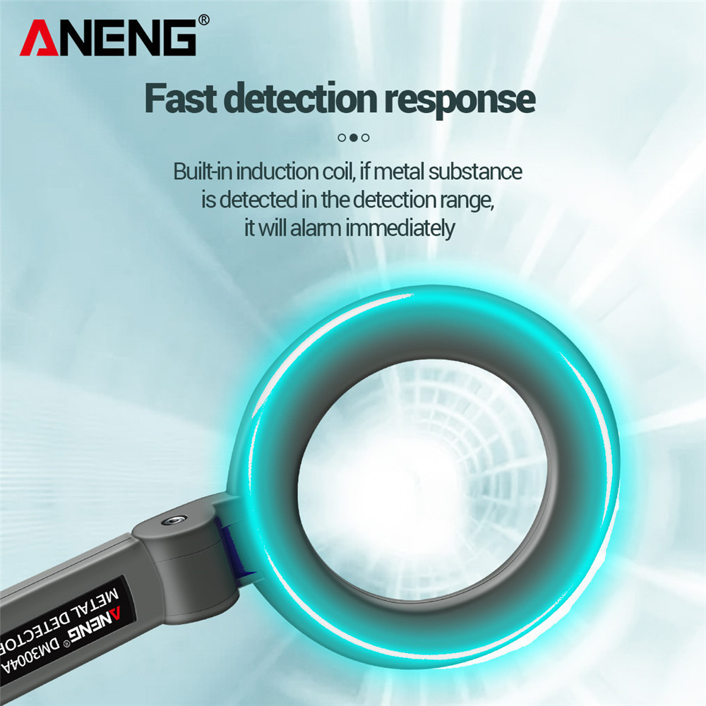 ANENG-DM3004A手持式安防金属探测器高灵敏度金属发现工具-阿里巴巴