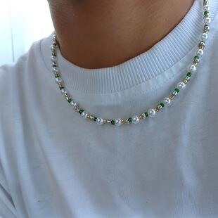 O 38261 Handmade Bead Necklace �ֹ������� ���R�d�W���羳