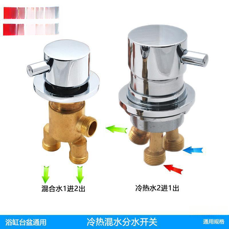 Separable Bathtub Faucet with Side-Mounted Showerhead, Water Distributor, Mixing Valve, Hot and Cold Water Mixing Switch, Bathtub Faucet Accessories Separable Bathtub Faucet with Side-Mounted Showerhead, Water Distributor, Mixing Valve, Hot and Cold Water Mixing Switch, Bathtub Faucet Accessories