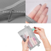 Pencil case, transparent set, nylon storage bag with zipper