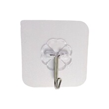 透明挂钩无痕挂钩魔力胶粘免钉浴室厨房强力地摊衣帽粘钩子