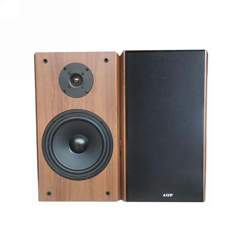 8-Inch 6inch 5.5inch Passive Speaker 2.0 Bookshelf Speaker High-Fidelity Wooden Surround Pair Speaker Card Holder Box