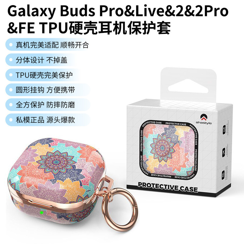 Suitable for Samsung Galaxy Buds Pro&Live&2&2Pro&Fe Headphone Protective Case Tpu Protective Case