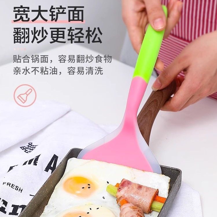 【鍋にくっつかない】多機能シリカゲルシャベル玉子焼屋台フライパン|undefined