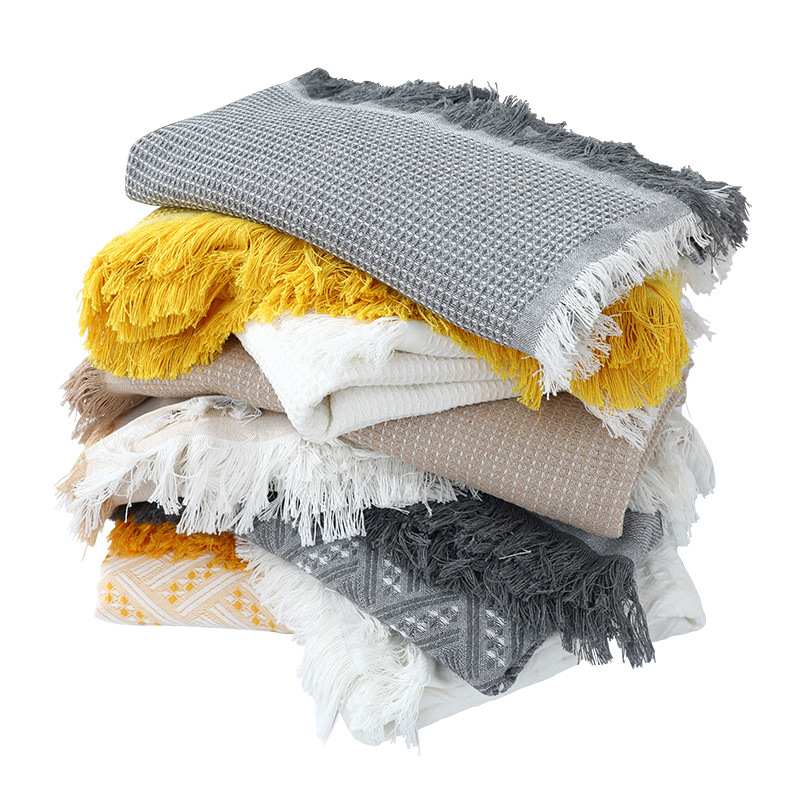 Francés ins estilo mantel de encaje blanco de punto cuadrado mantel vintage mesa de café mesa de comedor cubierta de tela mantel de escritorio de lujo ligero