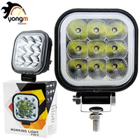 Yongming LED новый мощный рабочий свет 27W с апертурой, свет для внедорожников, свет для модернизации инженерной техники.