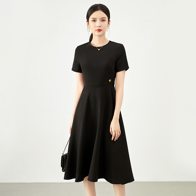 Đầm maxi nữ thắt eo mùa hè — 2415701 - Da đen chi tiết 8