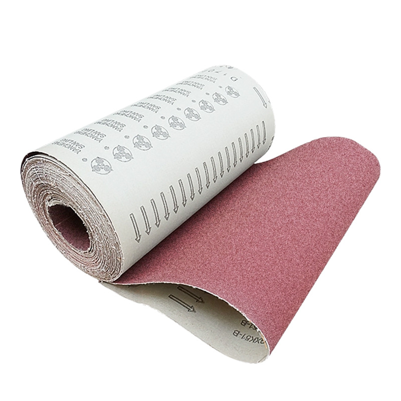 Rollo de tela de arena dura Mitsubishi Rollo de tela de arena desmenuzada a mano de GXK51-B Rollo de tela dura de doble uso para carpintería artefacto de pulido de muebles en seco y húmedo