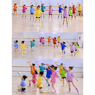 Children's Performance Costumes Youthful and Vibrant Dance Performance Candy Color Children's Sky Primary School Class Uniforms