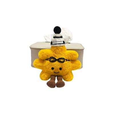 Car tissue box/set Leather Hanging Tissue Holder for