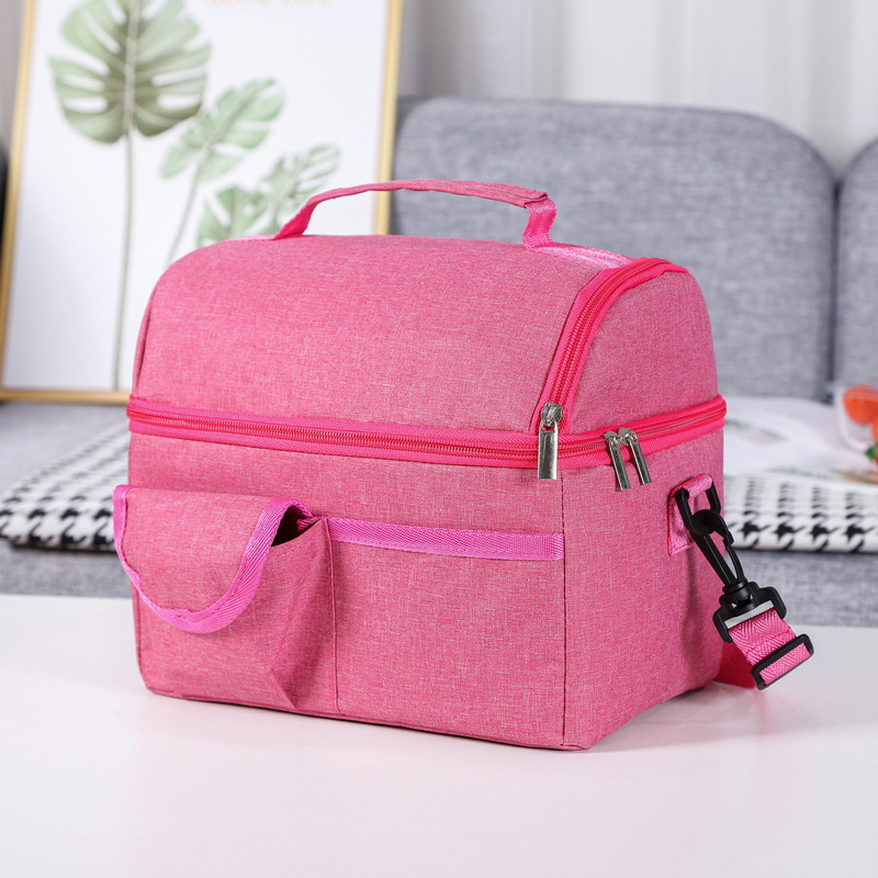 Bolsa de caja de almuerzo al por mayor bolsa de almuerzo bolsa de almuerzo bolsa de aislamiento de picnic bolsa de almuerzo bolsa de almuerzo de aislamiento de papel de aluminio grueso