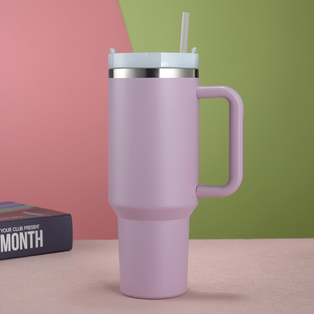 Vaso de aislamiento de acero inoxidable transfronterizo de Amazon Stanley con mango de segunda generación taza de automóvil taza de gran capacidad al por mayor