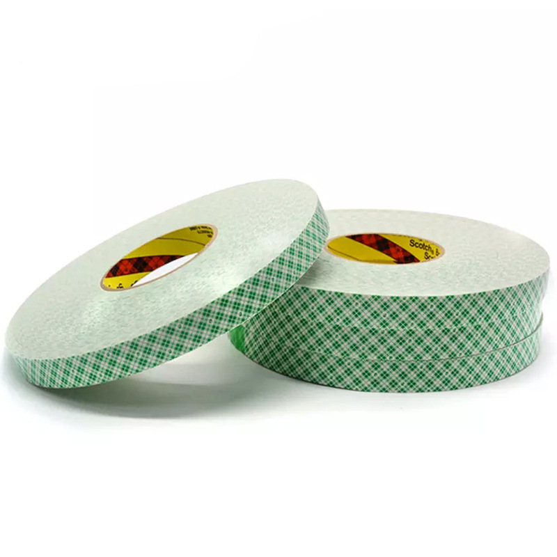 3M4026 adhesivo de doble cara blanco verde cuadrado grueso cinta adhesiva de espuma acrílica impermeable a alta temperatura sin rastro