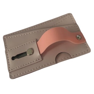 In stock mobile phone bracket card holder back sticker wrist pull strap bracket card holder card holder bag