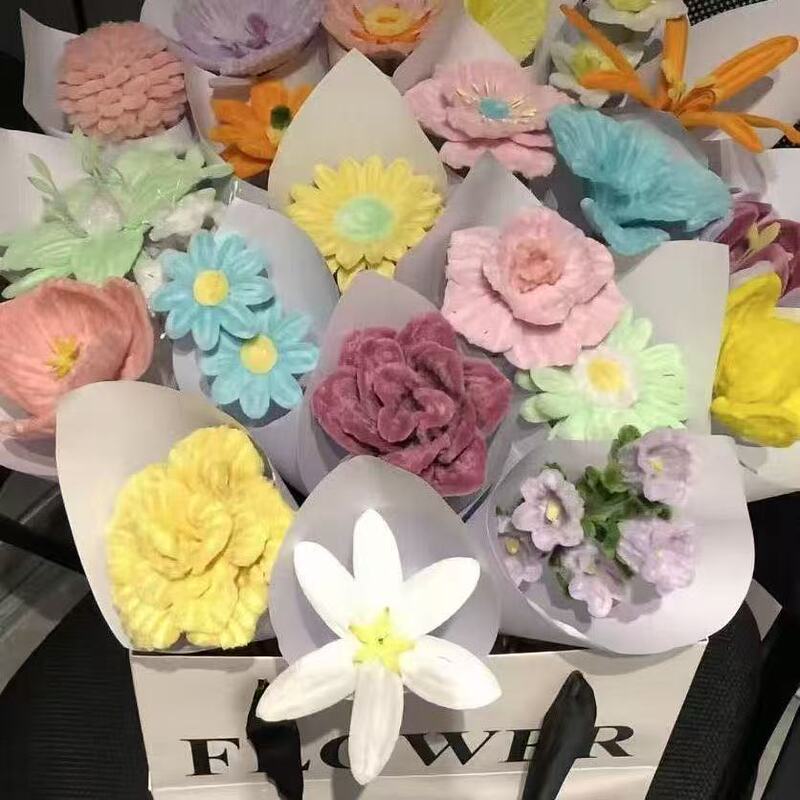 1歳のギフトツイストスティックブーケ手作りDIY素材パッケージガールフレンドや友人の誕生日プレゼントに自作|undefined