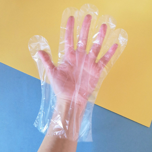 Haishi Hainuo medical examination gloves disposable PE household catering food hygiene protective gloves 100 pieces/pack