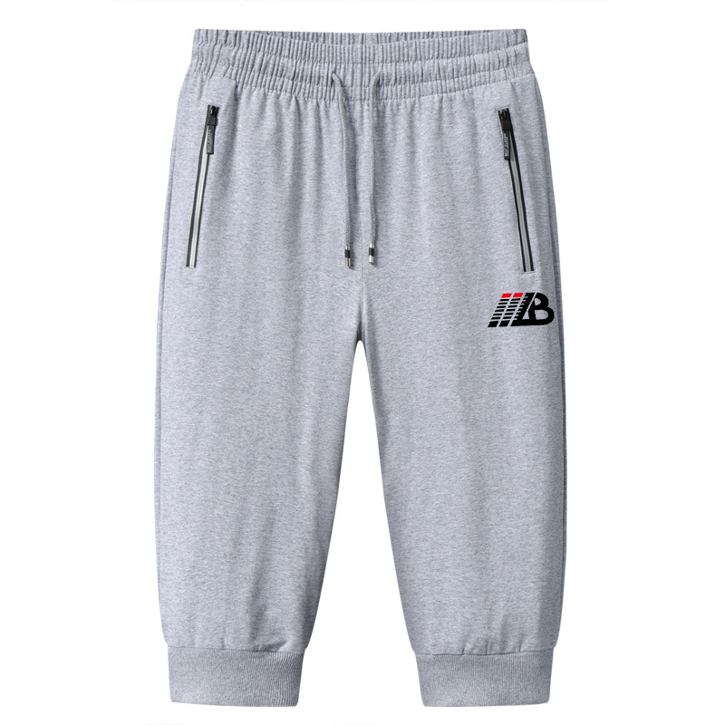 Shorts Men's Cotton Knitted Summer Fashionable Loose 7-point Sports Beach Pants Capri Pants Outer Wear Thin Casual Pants Shorts Men's Cotton Knitted Summer Fashionable Loose 7-point Sports Beach Pants Capri Pants Outer Wear Thin Casual Pants