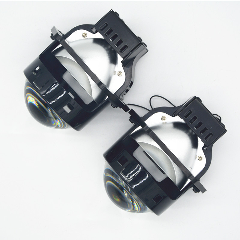 Taza de lámpara LED de una sola lámpara, lente de doble luz, luz alta y corta integrada del faro del automóvil, conveniente para instalar y brillante image 5
