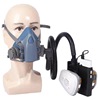 Wholesale kairun 7502 Gas masks Electric device Spray paint Chemical industry face shield