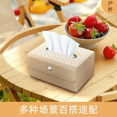 hanging type, foldable car tissue box, Car tissue box/set