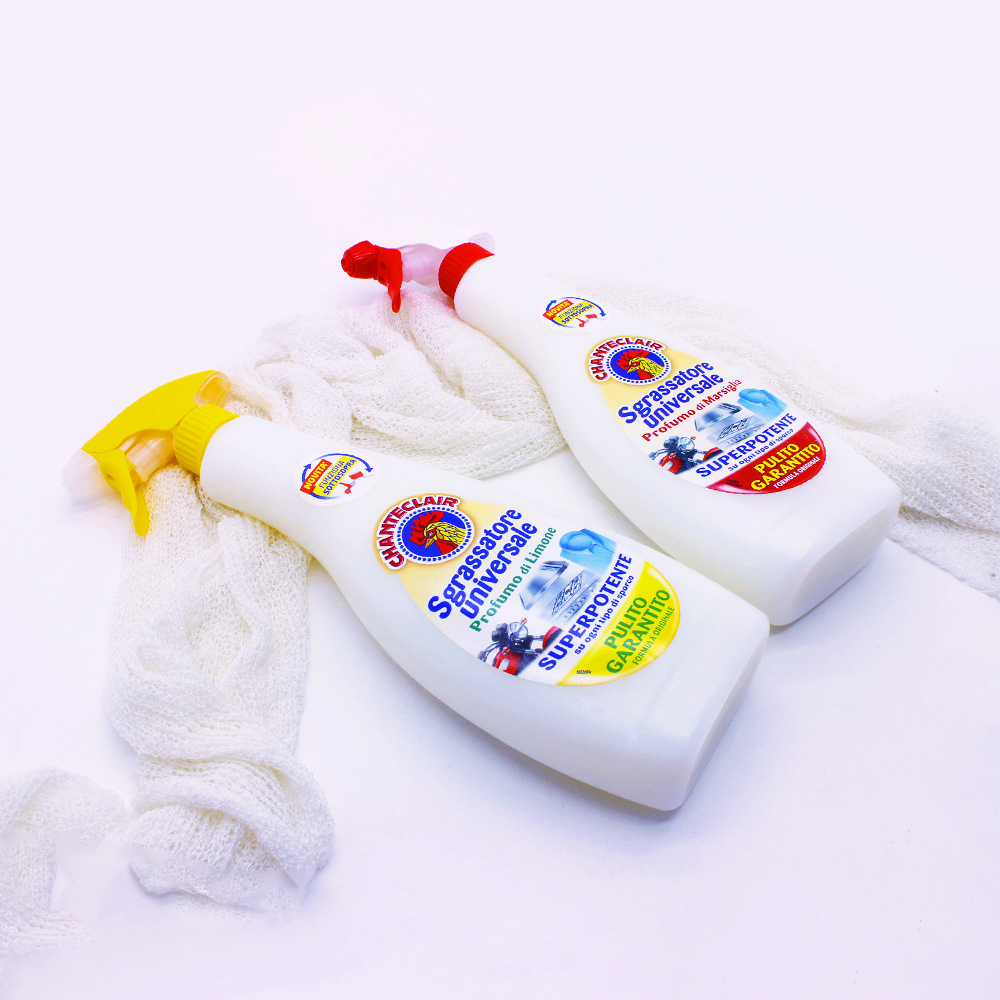 Italian imported rooster multi-purpose oil stain remover Marseille lemon kitchen heavy oil stain 600ml