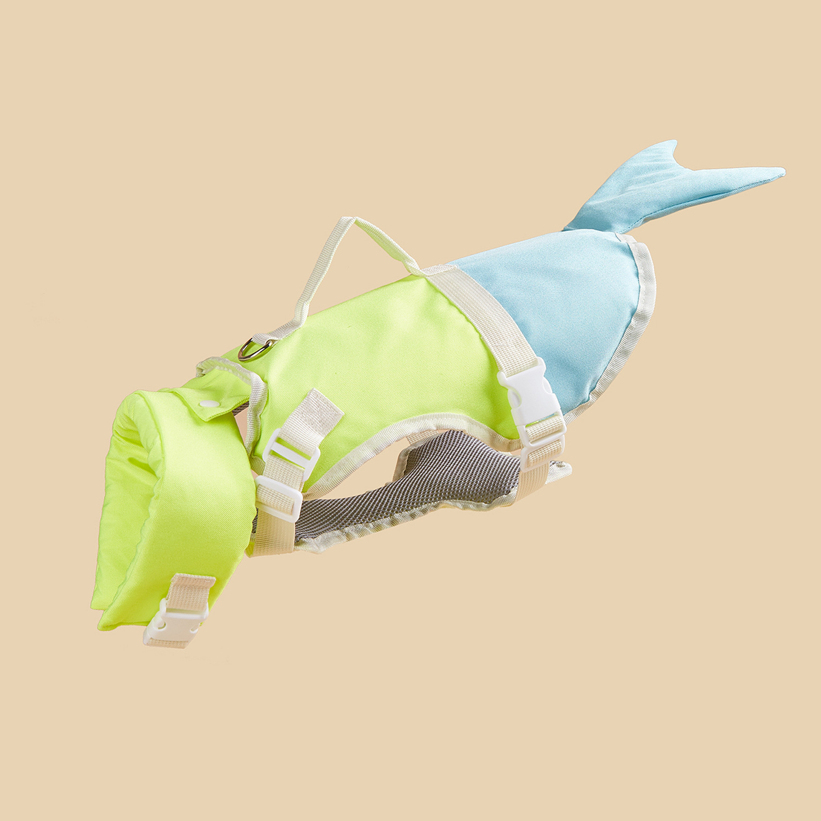 Dog Life Jacket with Detachable Collar