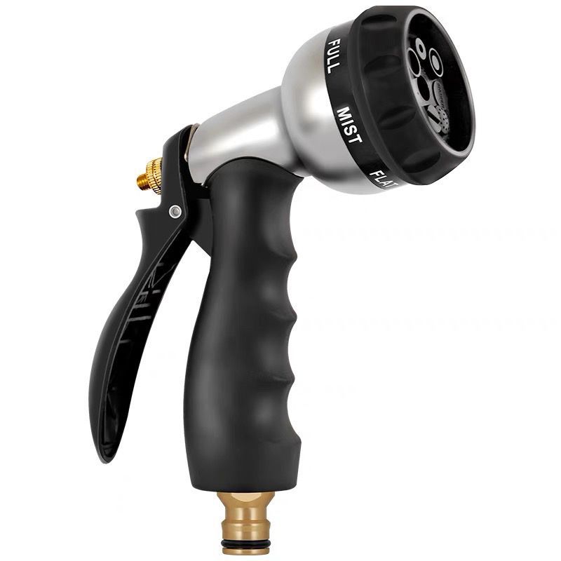 Suitable for car washing alloy sprinkler water gun shower water pipe suit high pressure sprinkler atomization nozzle