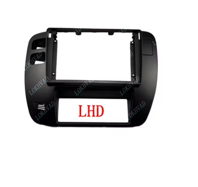 Suitable for 1997-2005 Nissan Patrol/ Patrol Nissan Patrol Android Navigation Versatile Panel Frame (Other Car Video) - left-black-single-panel