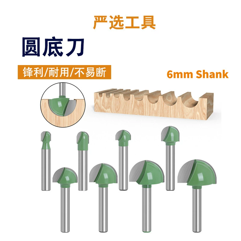Ножи с круглым дном 6 ручек для деревообработки полукруглый рельефный нож с круглым дном кружевные ножи с круглой головкой компьютер гравировальный станок деревообрабатывающий фрез