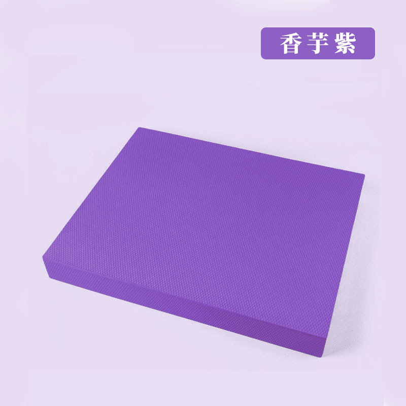 Una pieza de almohadilla de equilibrio de alto rebote, colapsado suave, antideslizante y resistente a la fabricación, entrenamiento de rehabilitación de equilibrio de fitness, almohadilla de codo de rueda abdominal