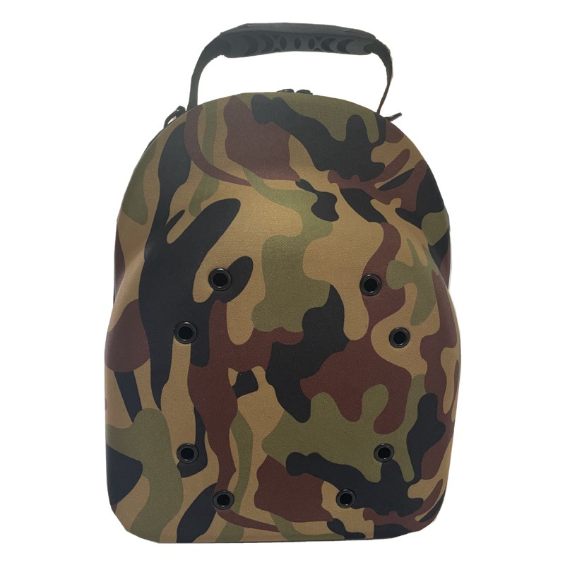 Fuente fábrica camuflaje sombrero bolsa de almacenamiento EVA gorra de béisbol caja de almacenamiento portátil a prueba de golpes paquete de seis