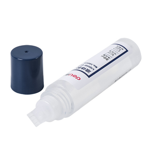 Deli 7302/7302S liquid glue 50ml student handmade strong glue office supplies stationery wholesale