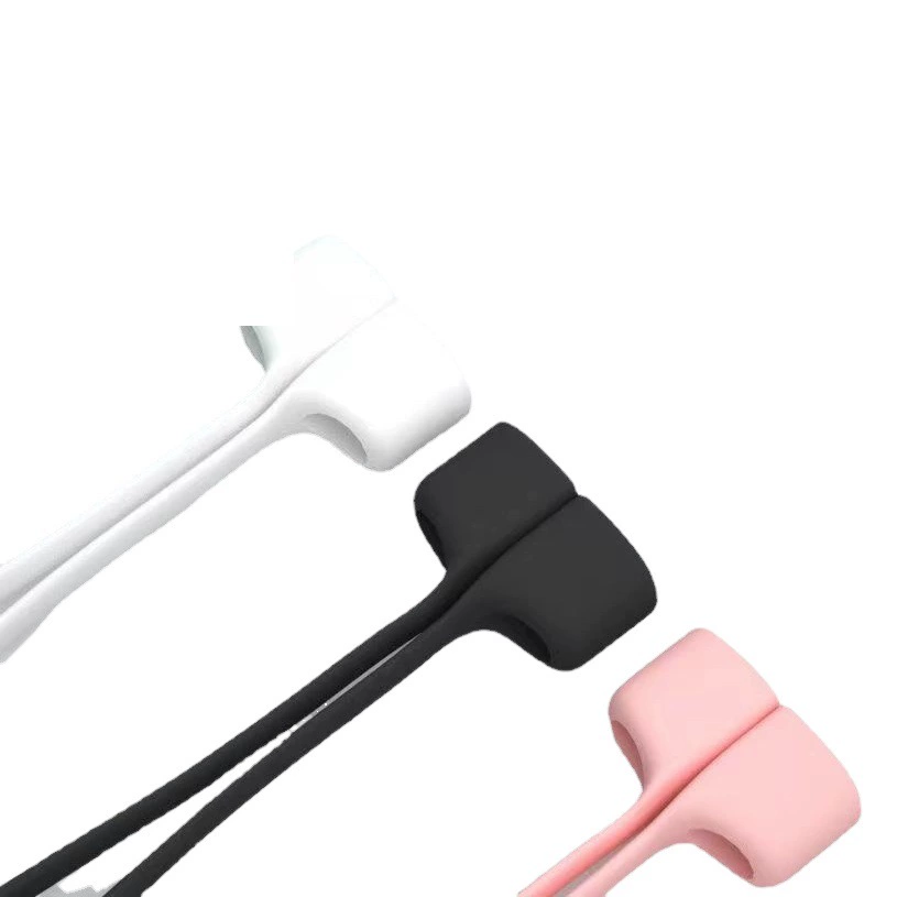 Подходит для AirPods, Bluetooth-гарнитура Apple с защитой от потери веревки, Bluetooth-гарнитура с защитой от потери линии, магнитный силиконовый ремешок с защитой от потери