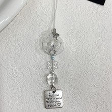 【冬日雪花御守】ccd挂绳手作串珠自制少女心简ins手机链可爱咕本