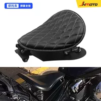 Аксессуары для мотоциклов в стиле ретро, подходящие для Harley Cruise Prince, модифицированная пружинная кожаная подушка для сиденья, подушка для одиночного сиденья
