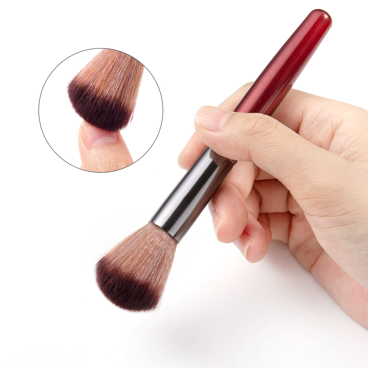 Simple Style Solid Color Plastic Nail Brush 1 Piece display picture 2